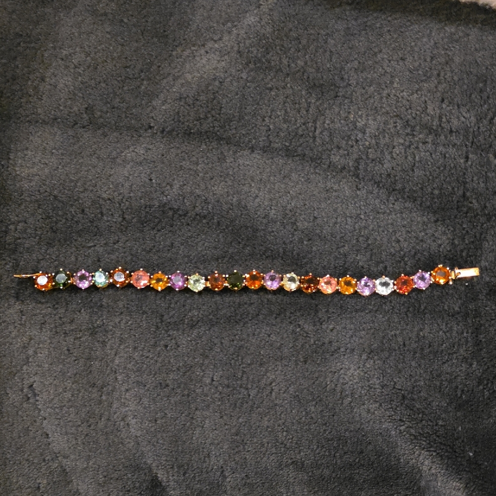 Multicolor Gemstone Bracelet